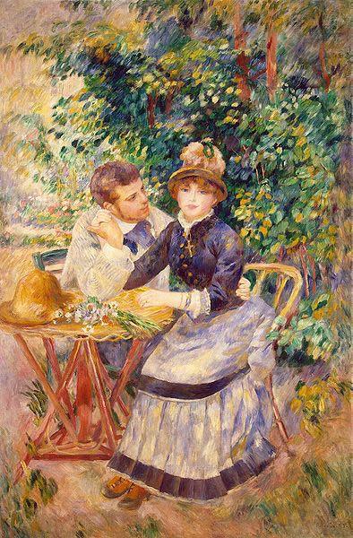 Pierre-Auguste Renoir In the Garden, oil painting picture
